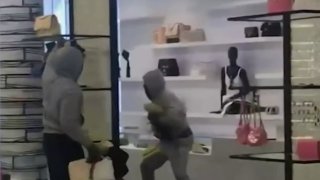 Robbers at Chanel store