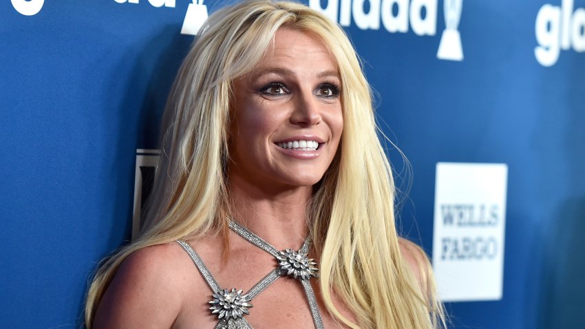 Honoree Britney Spears attends the 29th Annual GLAAD Media Awards at The Beverly Hilton Hotel on April 12, 2018 in Beverly Hills, California.