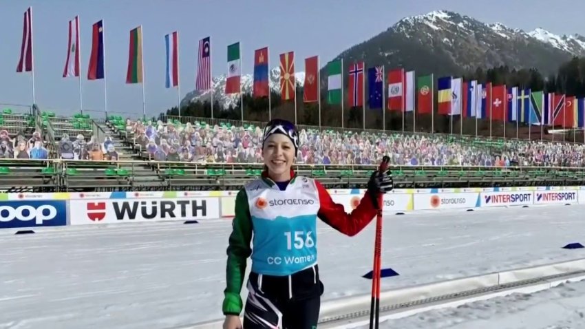 Regina Martínez, primera mexicana en el mundial de esquí en Alemania