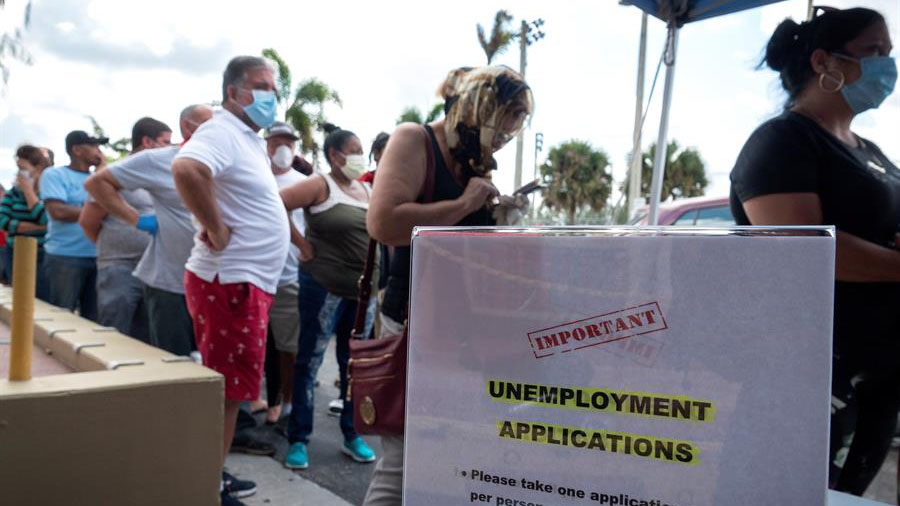 El índice de desempleo en Estados Unidos baja levemente Telemundo New