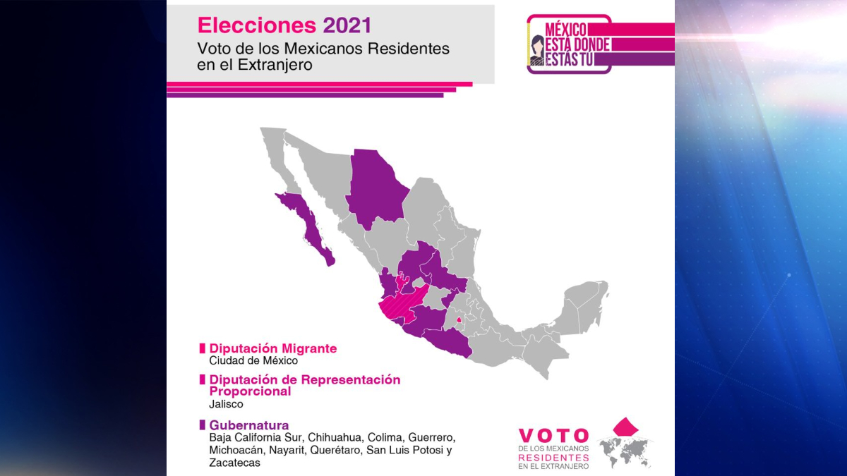 Voto en el extranjero a punto de vencer el registro de mexicanos en el