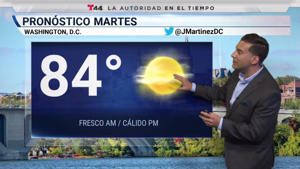 Pronóstico del tiempo para el área de DC Telemundo Washington DC (44)