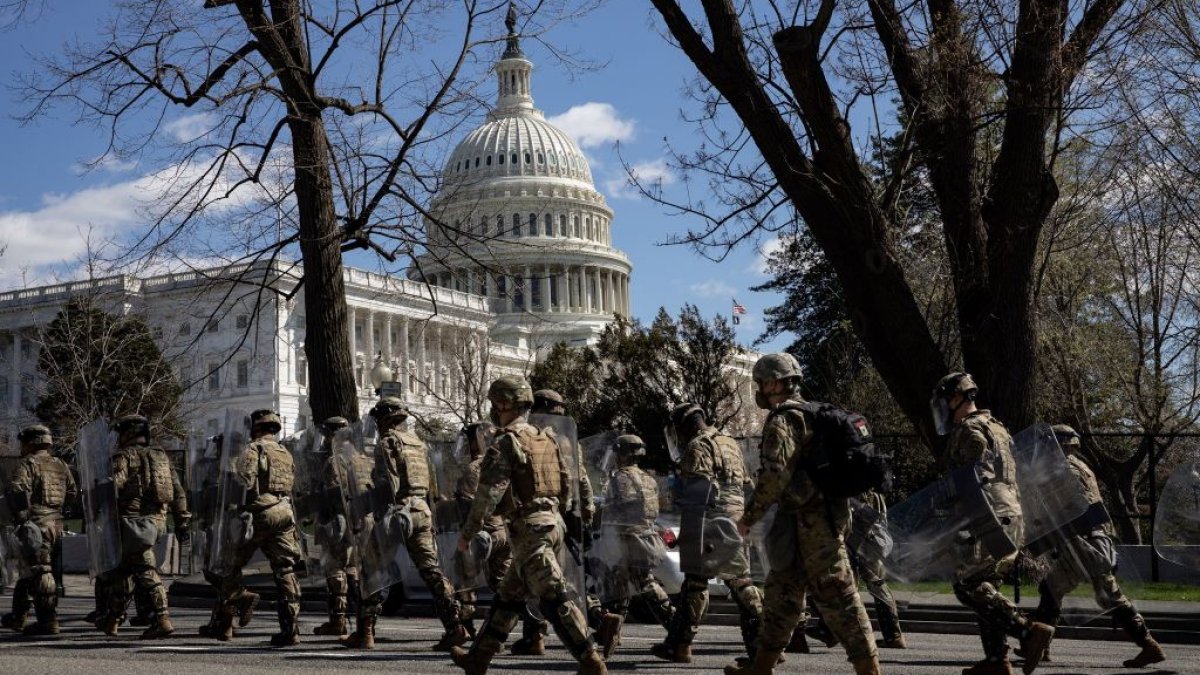 Asalto al Capitolio: tropas de la Guardia Nacional terminan su misión ...