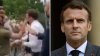 En video: el presidente de Francia recibe dura cachetada en pleno evento