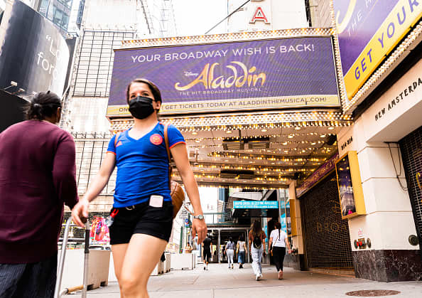 Theatrical play “Aladdin” is canceled on Broadway due to COVID-19 cases – Telemundo New York (47)