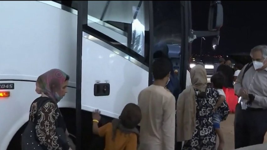 Refugiados afganos llegan al norte de Virginia