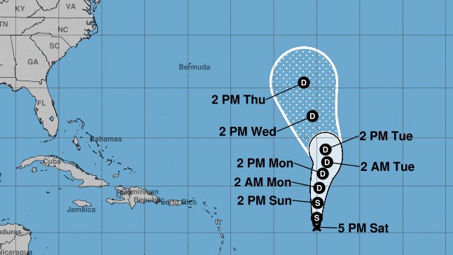 Se forma la depresión tropical 10 en el Atlántico – Telemundo New York (47) - Vimarsana News