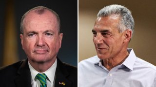 Phil Murphy, left, and Jack Ciattarelli, right