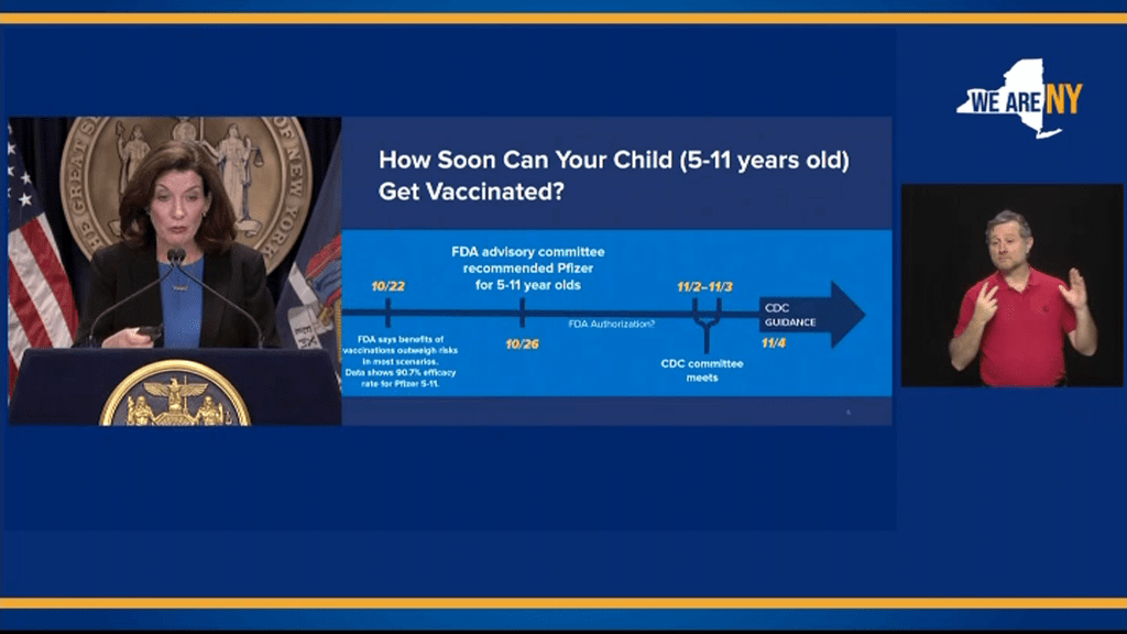 pfizer for kids vaccine timeline