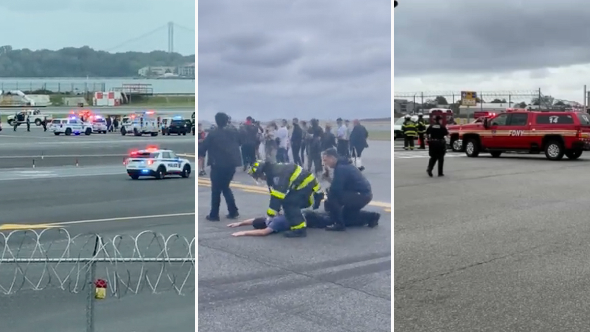 Liberan al pasajero detenido en relación a un aterrizaje de emergencia en LaGuardia por un “incidente de seguridad”
