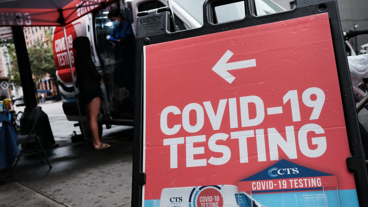 COVID rate increases in parts of Manhattan – NBC New York