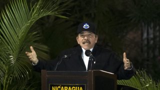 El presidente de Nicaragua, Daniel Ortega, en una fotografía de archivo. EFE/Jorge Torres