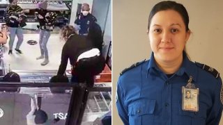 tsa agent saves baby life