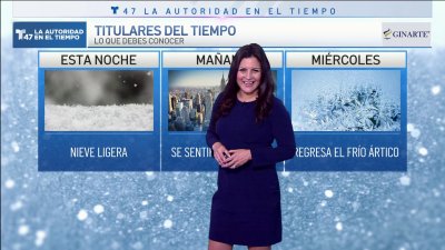 Pronóstico del tiempo con Andrea Romero para el 24 de enero
