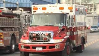 DC Fire and EMS ambulance