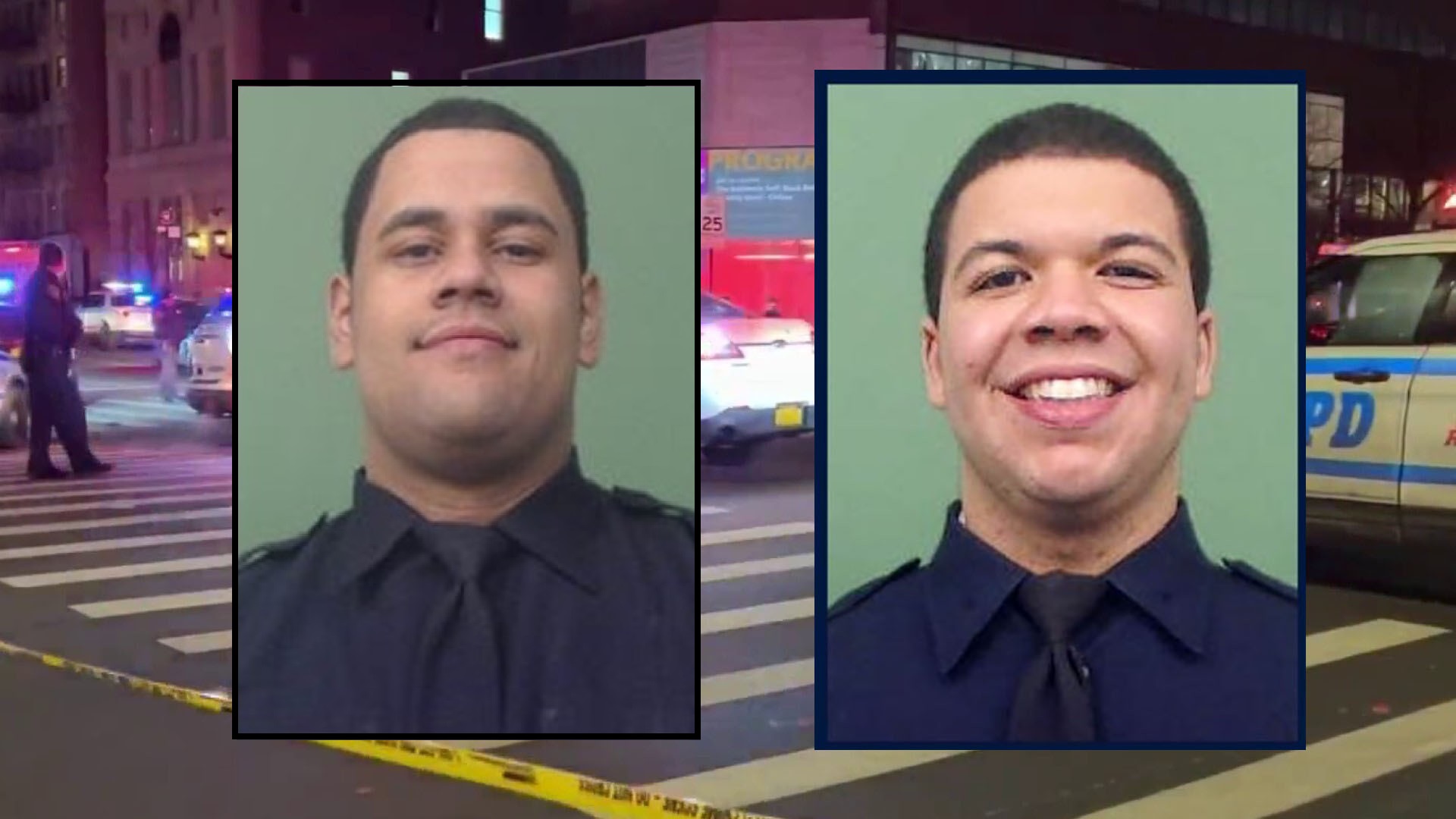 Jason Rivera And Wilbert Mora Remembered By NYPD NBC New York 47   Mora Rivera Inset 