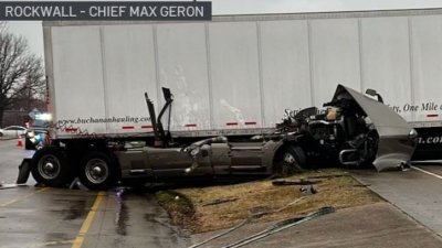 En video: los peores accidentes que dejó el mal tiempo en Texas
