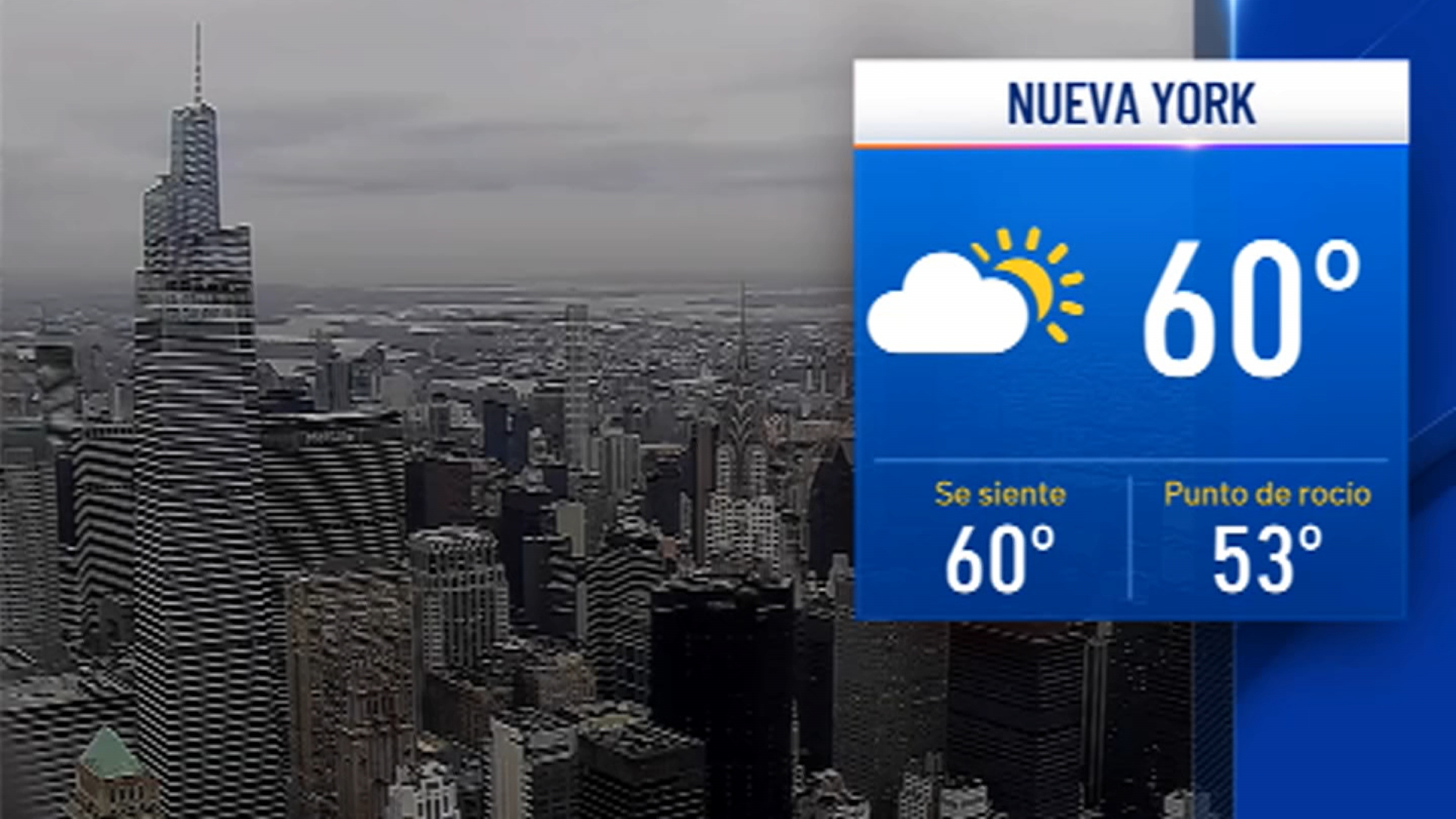 pronóstico del tiempo en new york