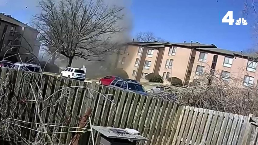 Video muestra la explosión en complejo de apartamentos de Silver Spring
