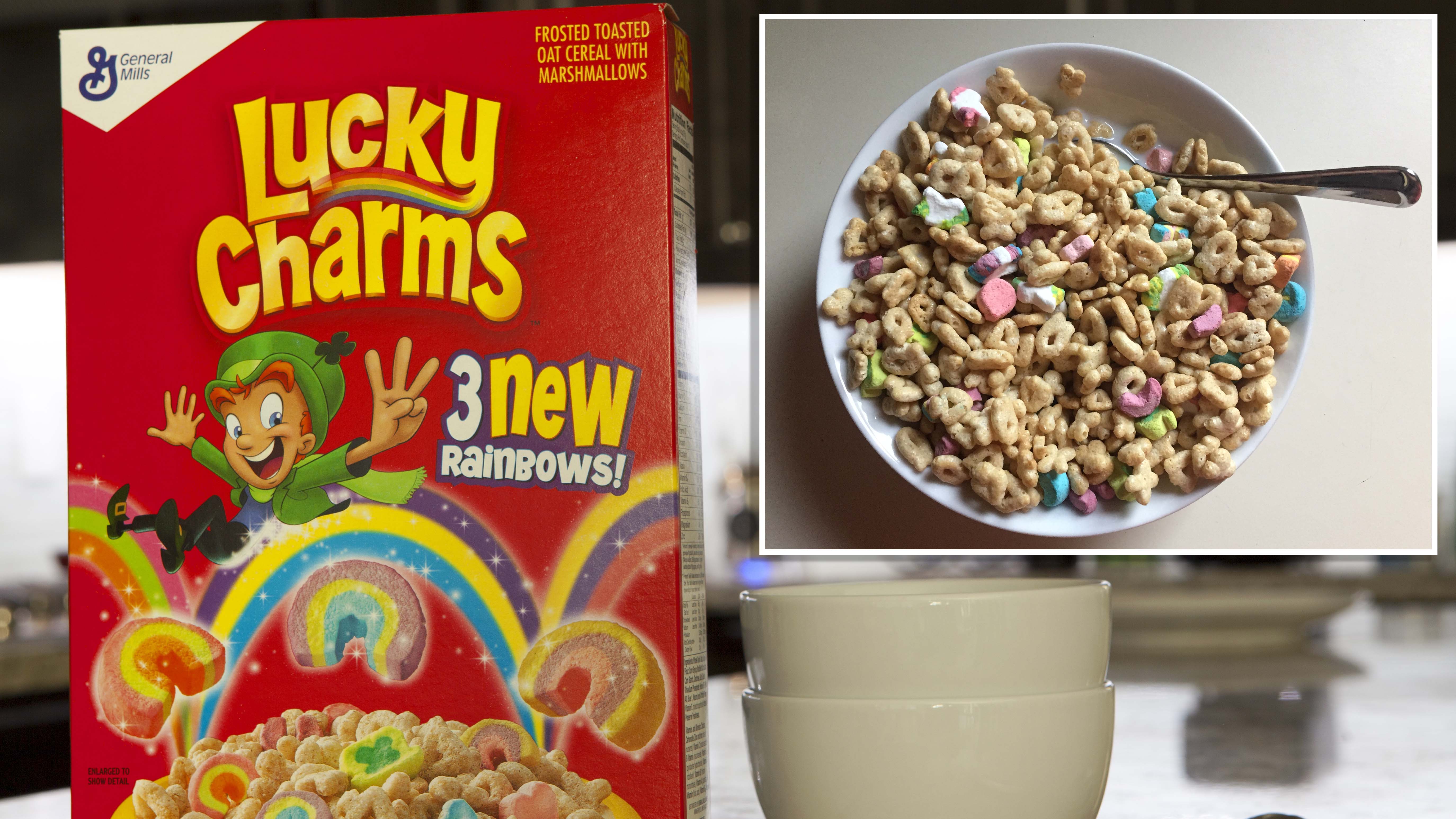 La FDA está investigando el cereal Lucky Charms tras quejas de