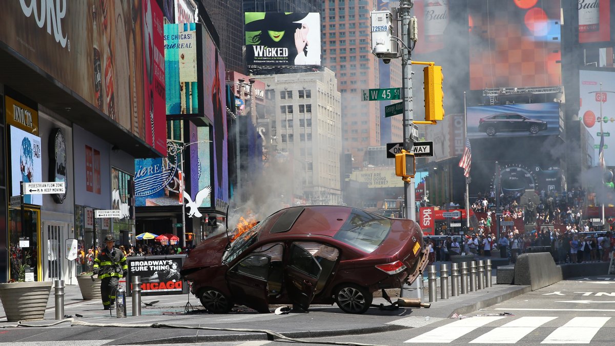 Jury Acquits Driver Accused of Hitting Tourists in Times Square in 2017 – NBC New York