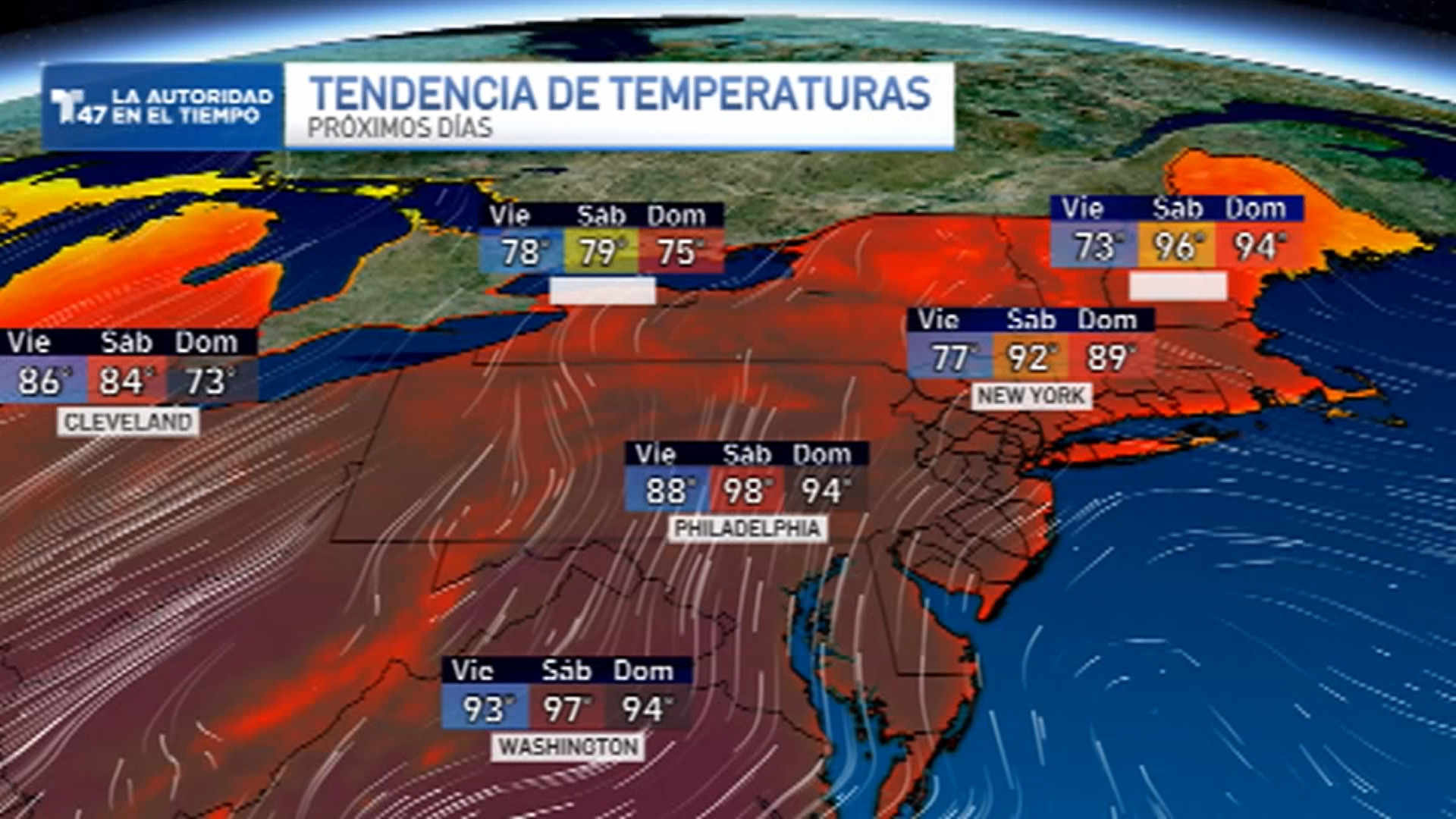 El Pronóstico de La Autoridad en el Tiempo para el 27 de Mayo del 2022 –  Telemundo New York (47)