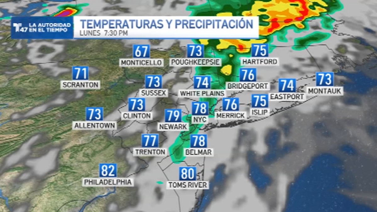 El Pronóstico de la Autoridad en el Tiempo para el 19 de Septiembre