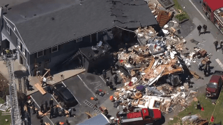 Junior's Lounge in Poughkeepsie left in pieces after a tractor-trailer plowed through the restaurant.