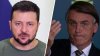 Zelenskyy critica la “neutralidad” de Bolsonaro y demanda una  posición del presidente brasileño frente a la invasión rusa