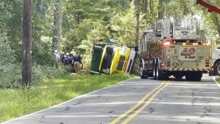 Anne Arundel County fatal garbage truck crash