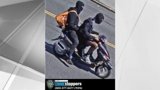 Alleged-Scooter Riding Armed Robbers Sought in NYC