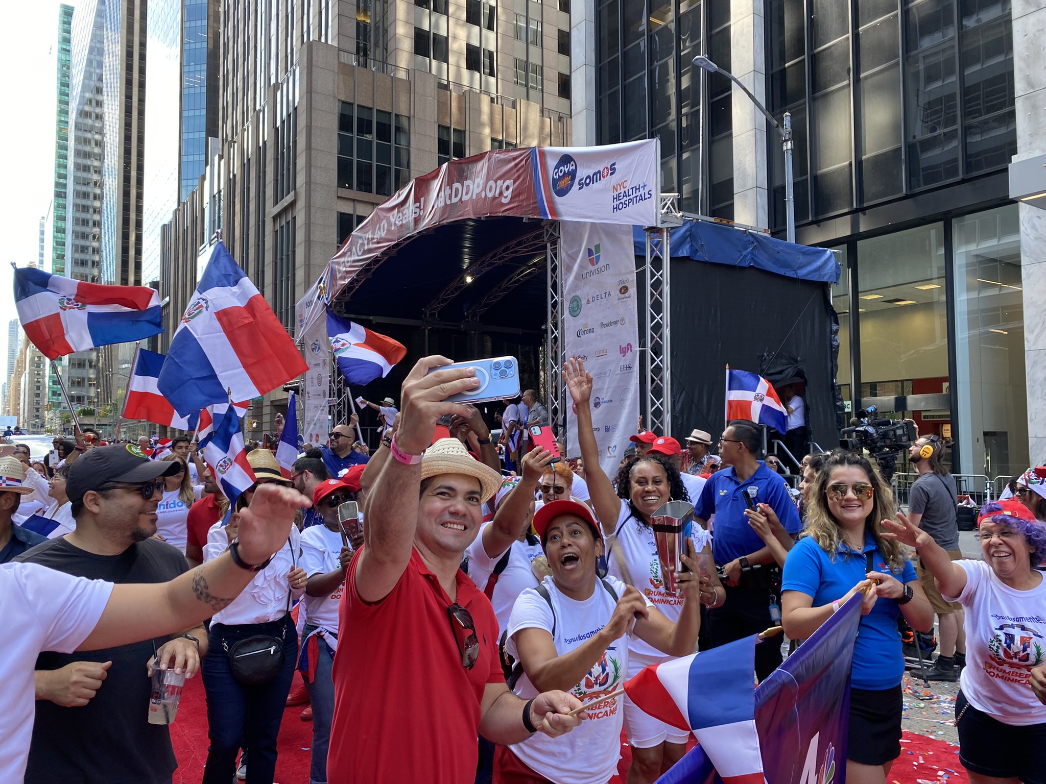 Desfile Dominicano de Nueva York El 40 aniversario en fotos