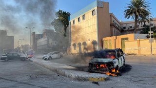 Los enfrentamientos ocurrieron este sábado en Trípoli, Libia.