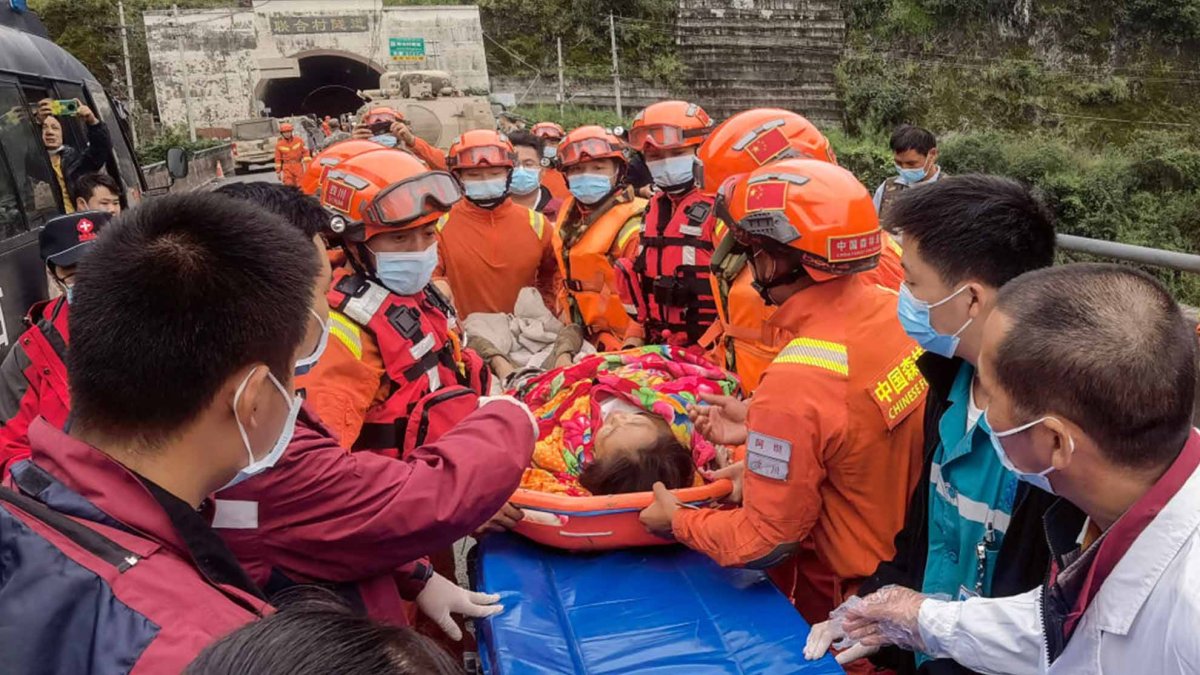 Sube a 86 el saldo de muertos por el terremoto en China Sube a 86 el saldo de muertos por el terremoto en China