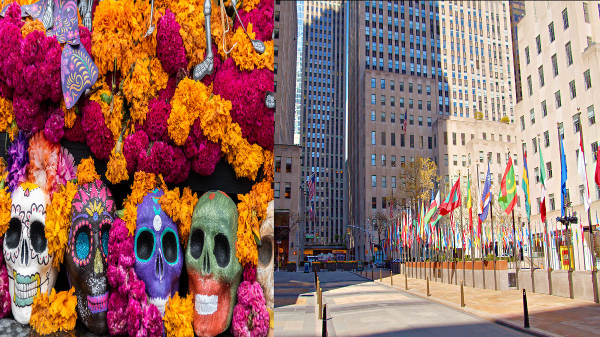Nueva York El Día de los Muertos llega al Rockefeller Center