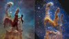 Los Pilares de la Creación como nunca los habías visto, gracias a potente telescopio de la NASA