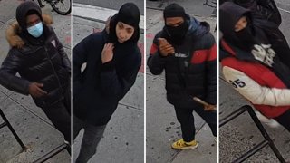 Four individuals are wanted in the attack of a 15-year-old in a Queens sidewalk.
