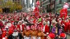 SantaCon este sábado en NYC: MTA prohíbe bebidas alcohólicas en los trenes y estaciones