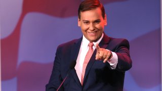 U.S. Representative-elect George Santos (R-NY) speaks at the Republican Jewish Coalition annual leadership meeting on November 19, 2022 in Las Vegas, Nevada. The meeting comes on the heels of former President Donald Trump becoming the first candidate to declare his intention to seek the GOP nomination in the 2024 presidential race. (Photo by Scott Olson/Getty Images)