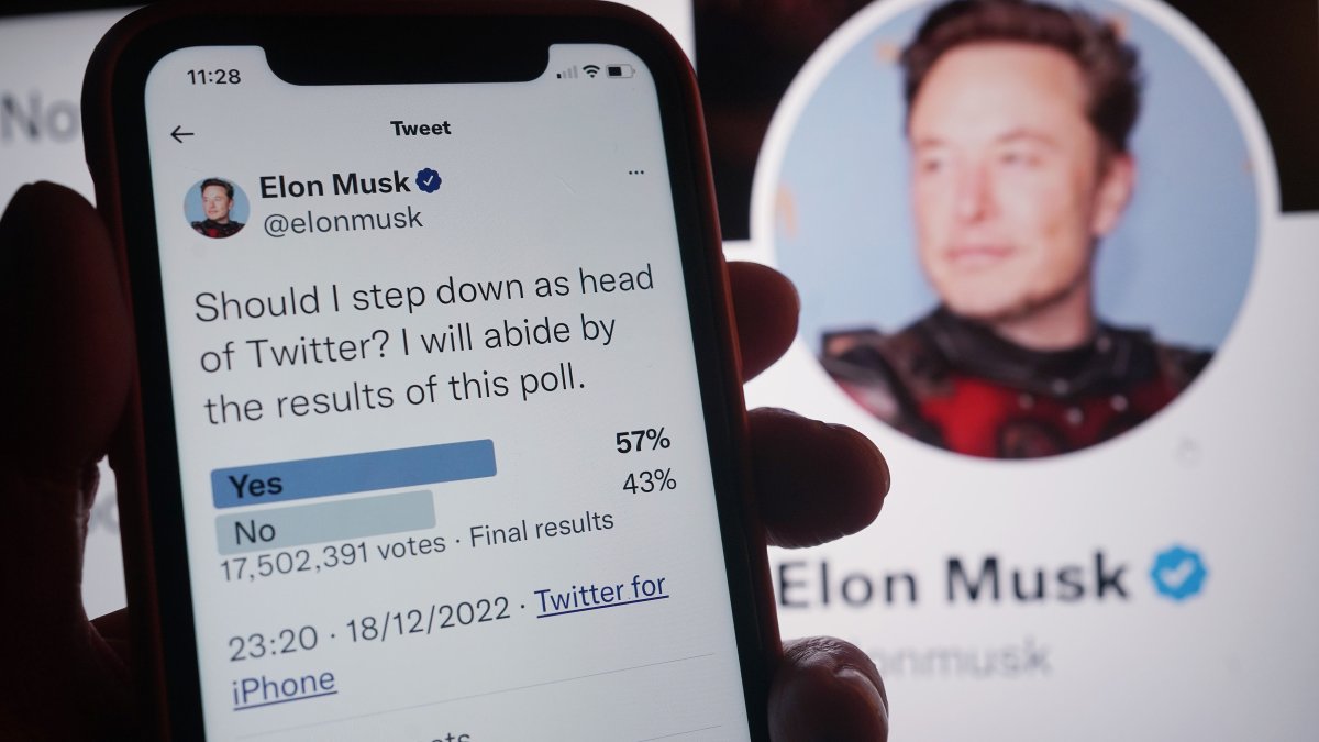 Musk says he’ll step down as Twitter CEO when he finds someone to replace him – NBC New York (47)