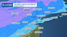 Could It Finally Snow In Nyc Tomorrow? If We Don'T See Flex Soon We Will Break A Record 2 T47 Acumulados De Nieve 1 24 23
