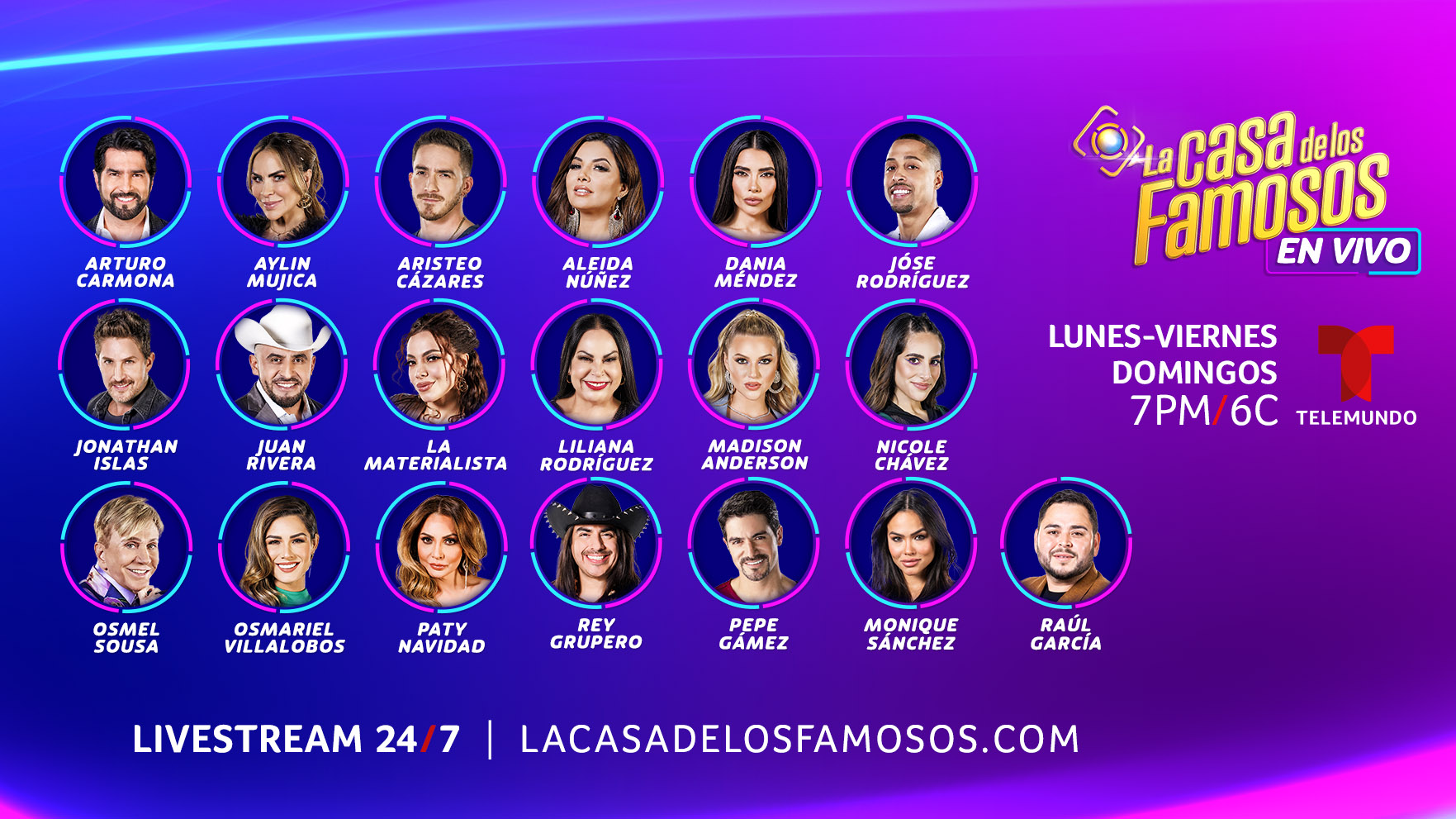 La Casa De Los Famosos 3: La Lista Completa De Participantes ...