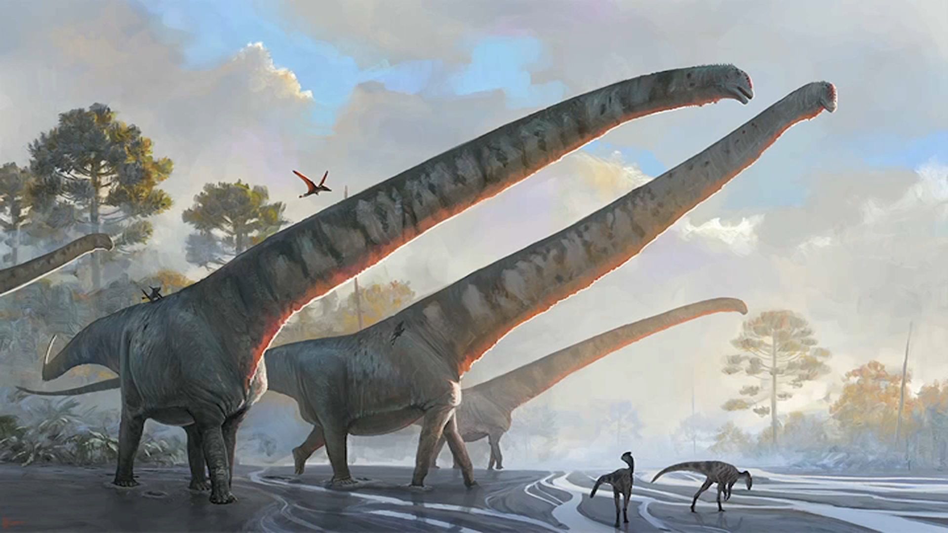 Así es el dinosaurio recién descubierto que se defendía con espinas en el  cuello