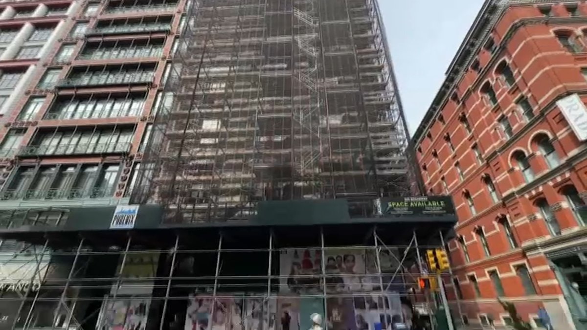 Tired of scaffolding?  NYC discusses plan to get rid of sidewalk shelters