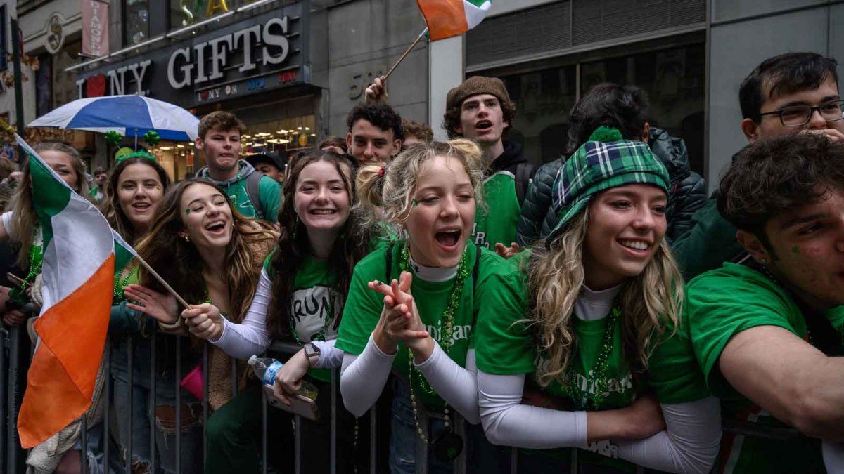 What are Catholic leaders in New York saying about eating meat on St. Patrick's Day during Friday Lent?