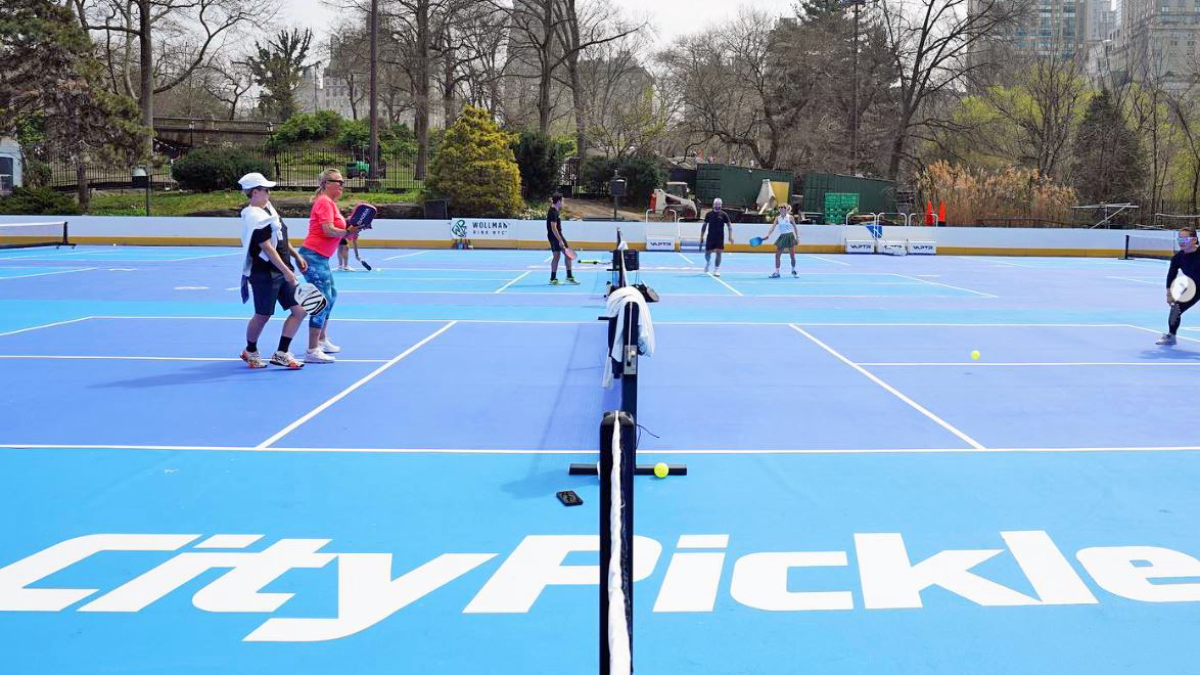 Pickleball near me?  Central Park now has 14 sports courts: what you need to know