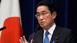 Foto del primer ministro de Japón, Fumio Kishida.