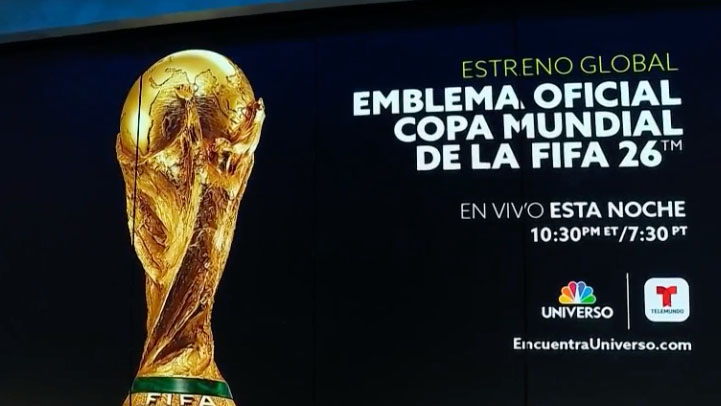 Telemundo presenta el logo oficial de la Copa Mundial de F tbol 2026