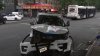 Dos policías resultan heridas tras choque vehicular con su patrulla en El Bronx