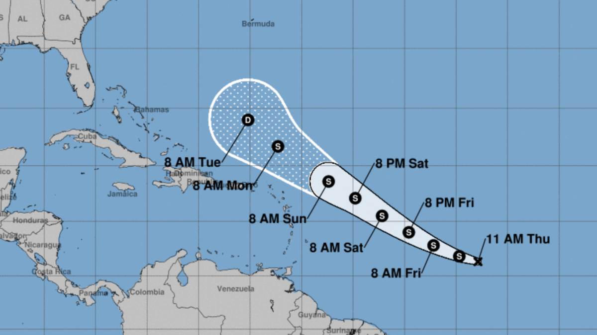 Tropical Depression 4 Forms in the Atlantic Ocean – NBC New York (47)